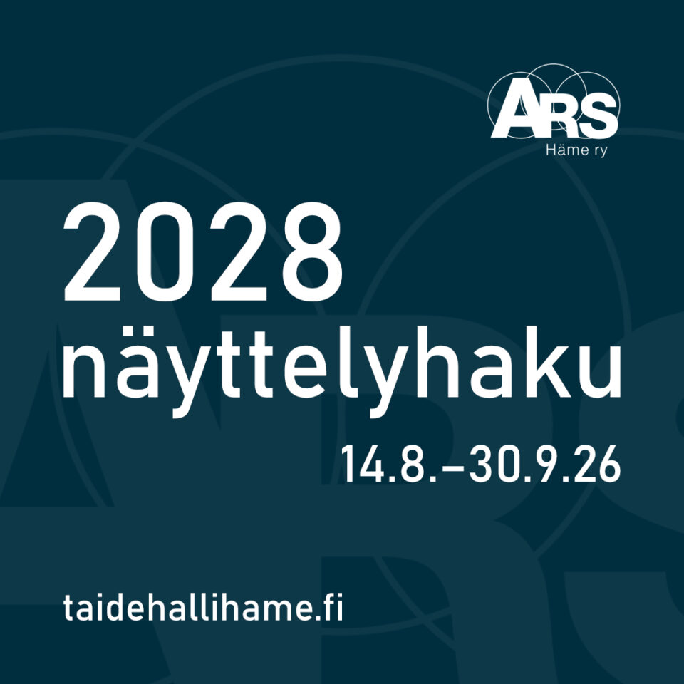 Taidehalli Häme näyttelyhaku koko vuodelle 2028